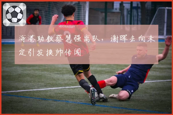 海港助教蔡慧强离队,谢晖去向未定引发换帅传闻